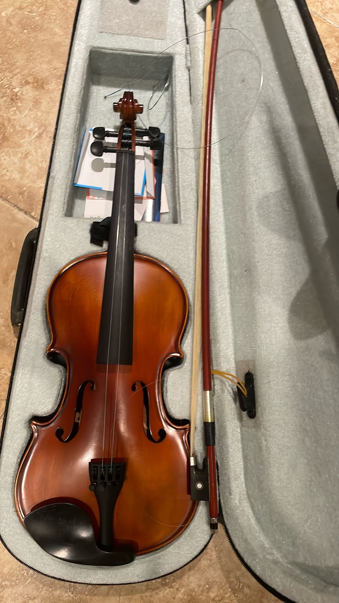 Violin With Case