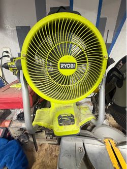 Ryobi mister fan