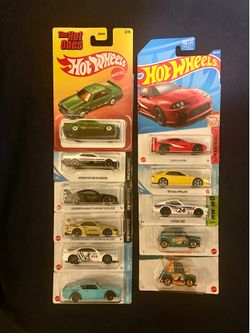 Hot Wheels, JDM, Nissan, Honda, $4 ea