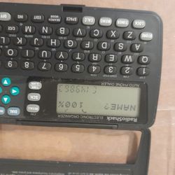 Radioshack Organizer.