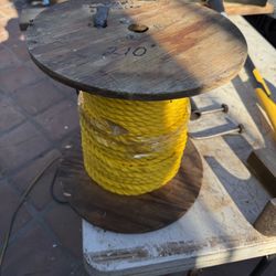 1/2” Yellow Polylite Rope