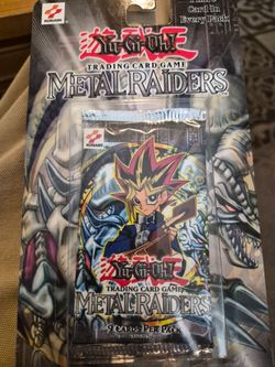 Vintage  yugioh  card