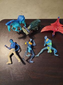 2009 Mcdonalds Avatar movie 6 figure lot