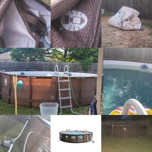 14ft coleman pool