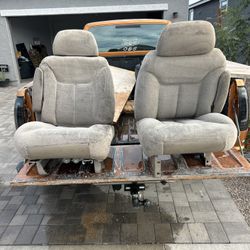 Obs Bucket Seats Light Brown/grey