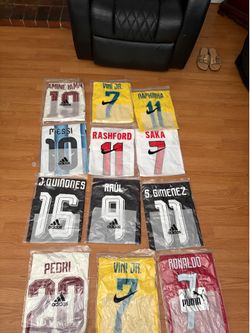 Soccer jerseys