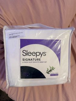 Sleepy’s Signature Silky Smooth Sheet Set