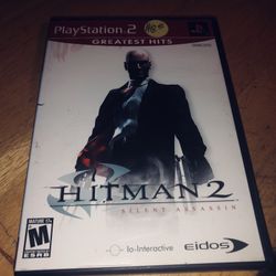 PS2 Game Greatest Hits Hit Man 2 Silent 🤫 Assassin 