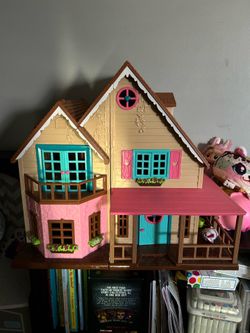 Lil’ Woodeez Doll House & Figure Set