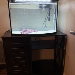 Saltwater Aquarium Tank And Stand