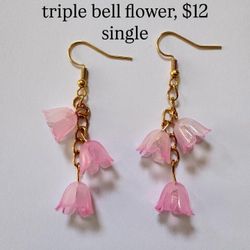 Spring Bell Flower Earrings 