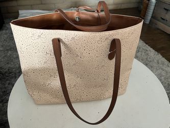 Leather tote Bag