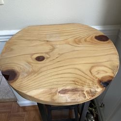 Round Natural Wood Stool or Table Covers 18”D 