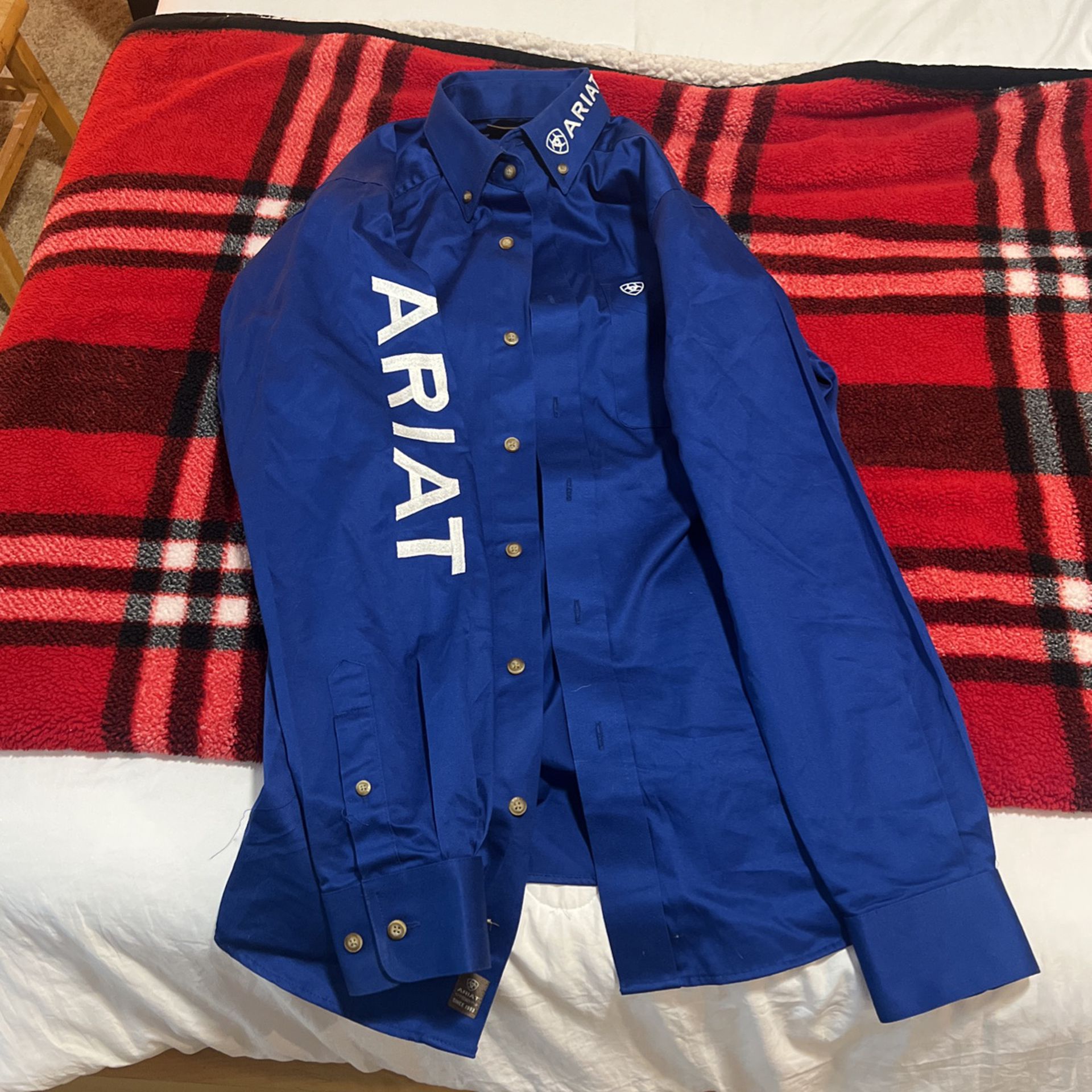 Ariat Mens Dress Shirt  - Small