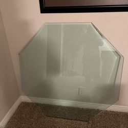 Beveled Glass Tinted