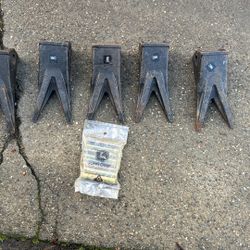 Dientes Para Un Baque De Excavadora, John Deere