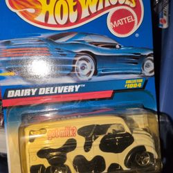 DAIRY DELIVERY HOT WHEELS WHITE 1999 - 