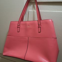 Big pink Kate Spade purse