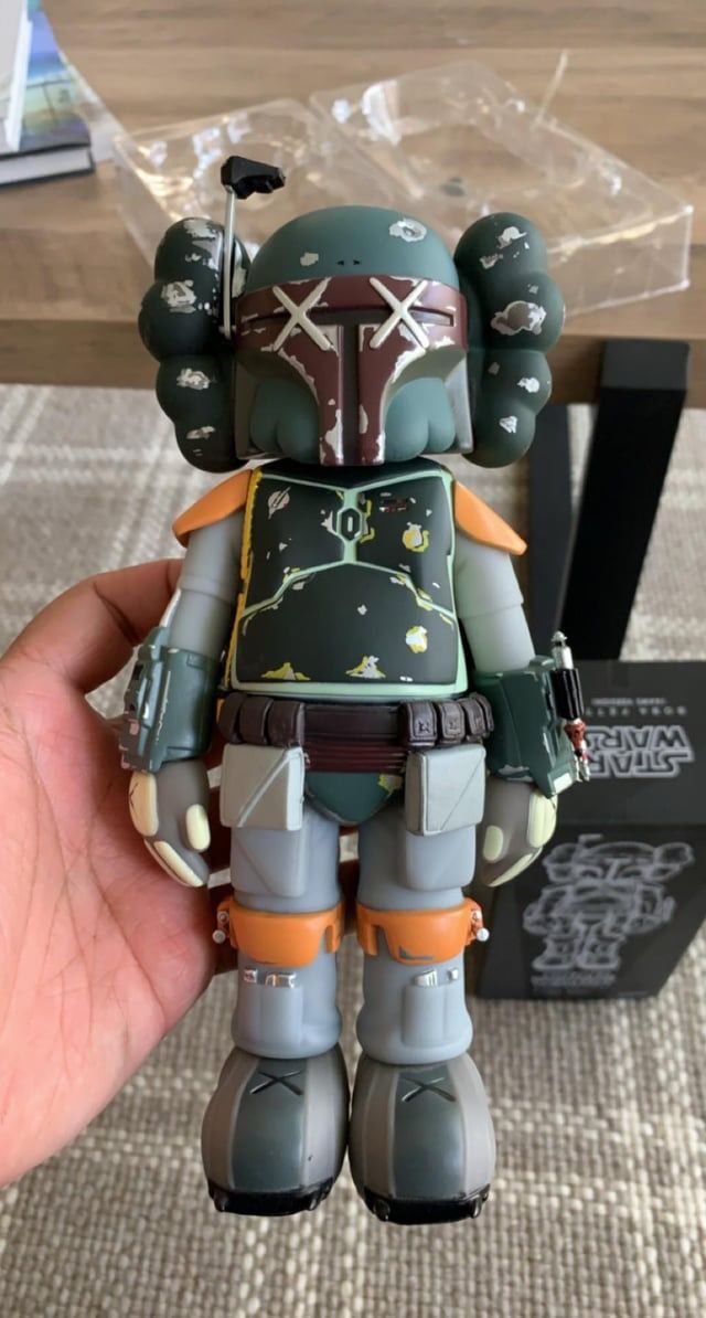 KAWS Star Wars Boba Fett Vinyl Figure