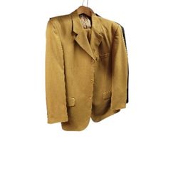 Men's SUIT - GOLD Mustard 