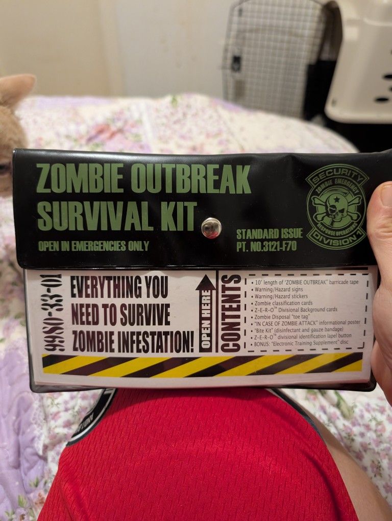 Zombie Outbreak Survival Kit by Spherewerx-2010-Never Ipened