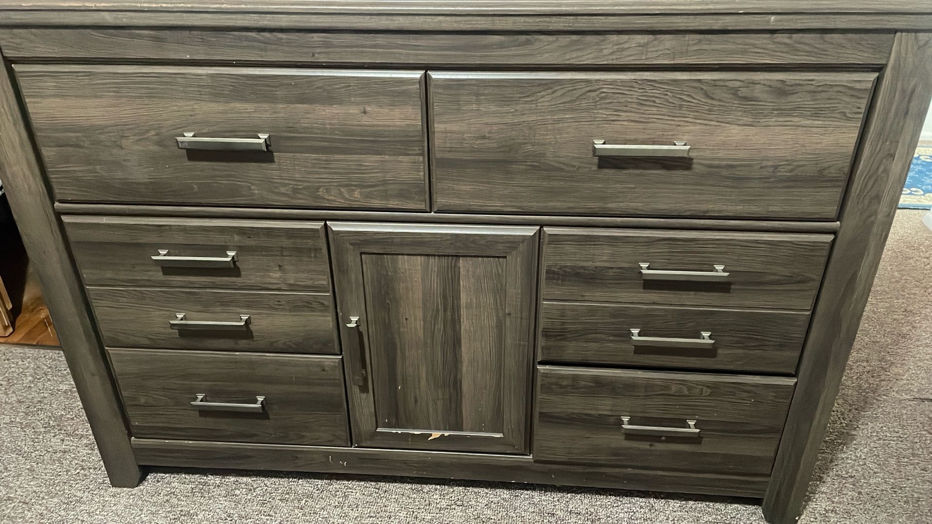 Bed king size brown