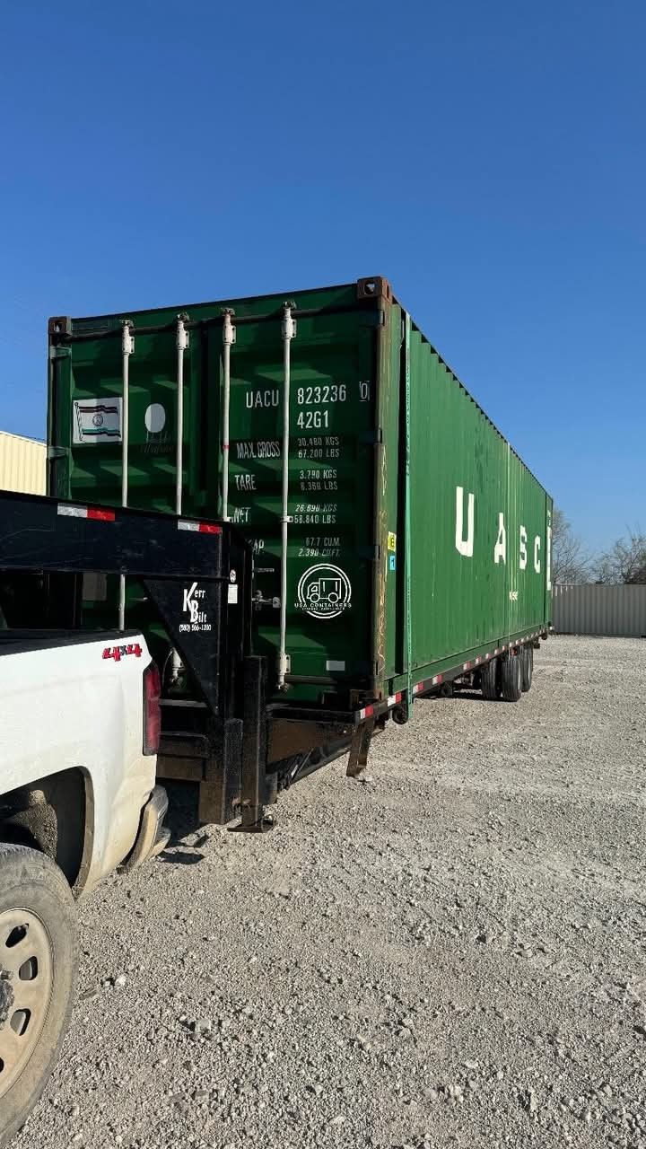 40' Used Storage Container