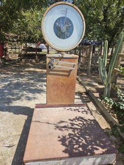 Large Vintage Scale 