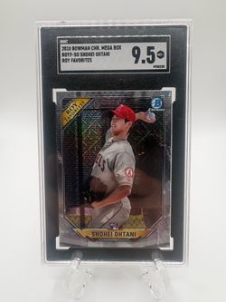 2018 Bowman - Shohei Ohtani #ROYF-SO Mojo Refractor 💥SGC 9.5💥 (RC)