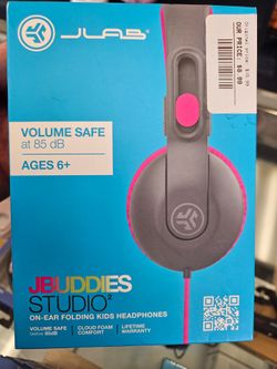JLAB On-Ear Folding Kids Headphones