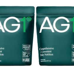 Authentic AG1 | Athletic Greens | Powder | 12.7oz | 30 Day Supply | 2 Bags - 100 Sets Available 