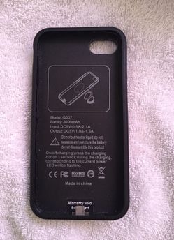 Iphone 7 charging case