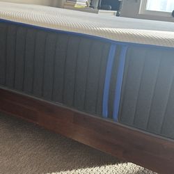 Full Size Nectar Hybrid Mattress and Bed Frame