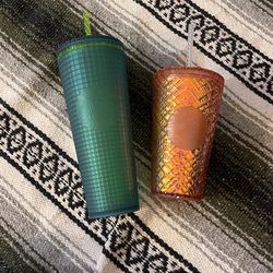 New Starbucks Tumblers Bundle Of Two