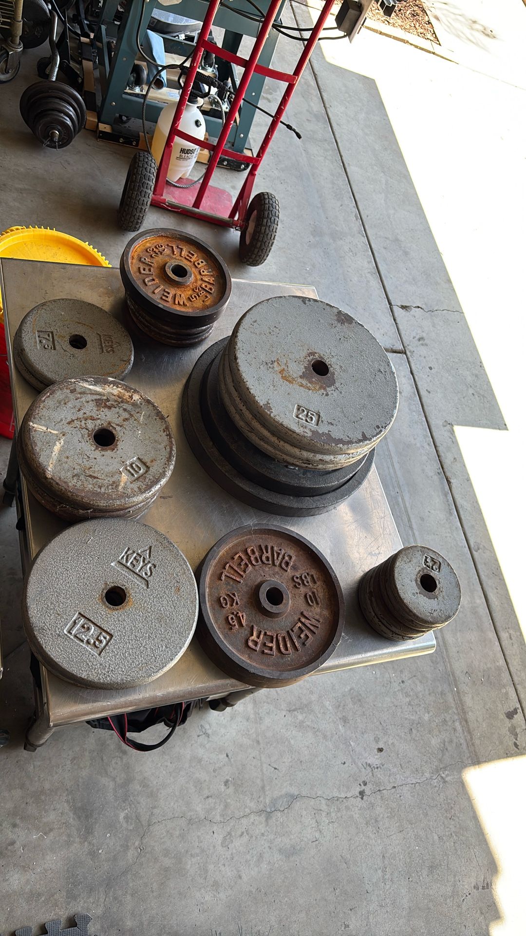Solid Iron Weights