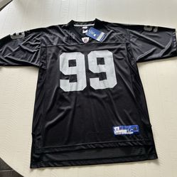 Men’s Reebok Warren Sapp Raiders Jersey
