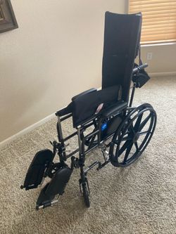 Wheelchair New and Fully Reclines