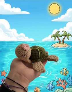 Turtle Crochet 🧶 💚