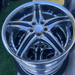 Chrome 20” Rims  Honda  ect 