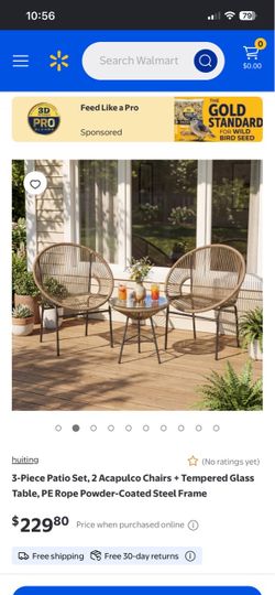 Brand new 3 Pc patio set 90$