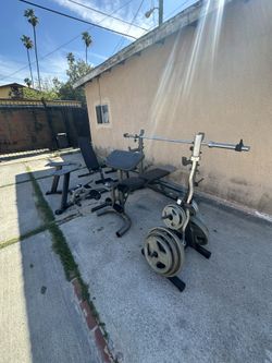 Home Gym Set For sale