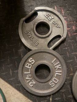 Pair of 2.5lb weights