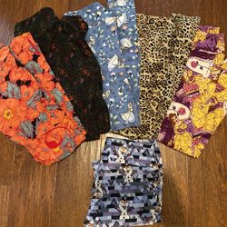 Lularoe Women’s Pants OS One Size Leggings Disney, Animal, & Floral