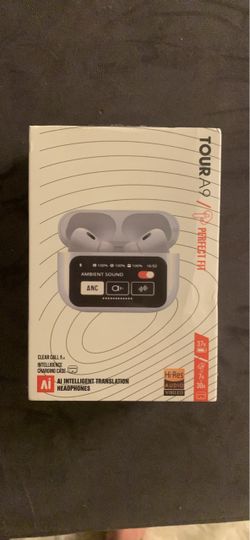 Tour A9 Wireless Earbuds in Box