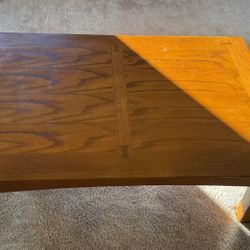REAL WOOD COFFEE TABLE