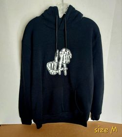 $15 Original Deluxe Black Hoodie Used