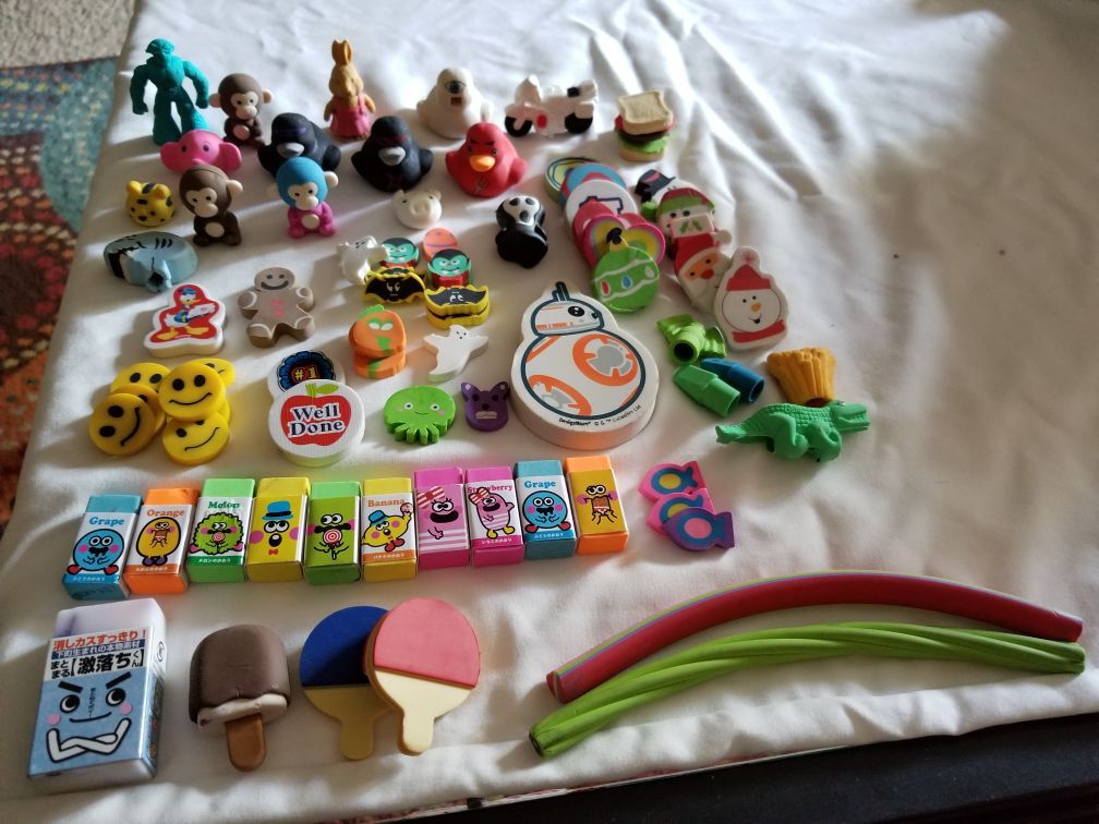 Eraser figures