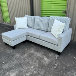 Brand New L Sectional Sofa With Cup Holders And Charger
