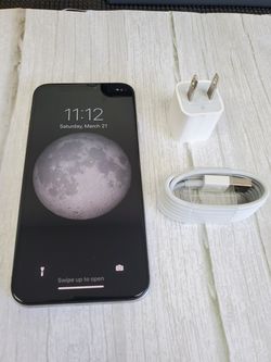 IPHONE X...64GB. FACTORY UNLOCK FOR ANY SIM