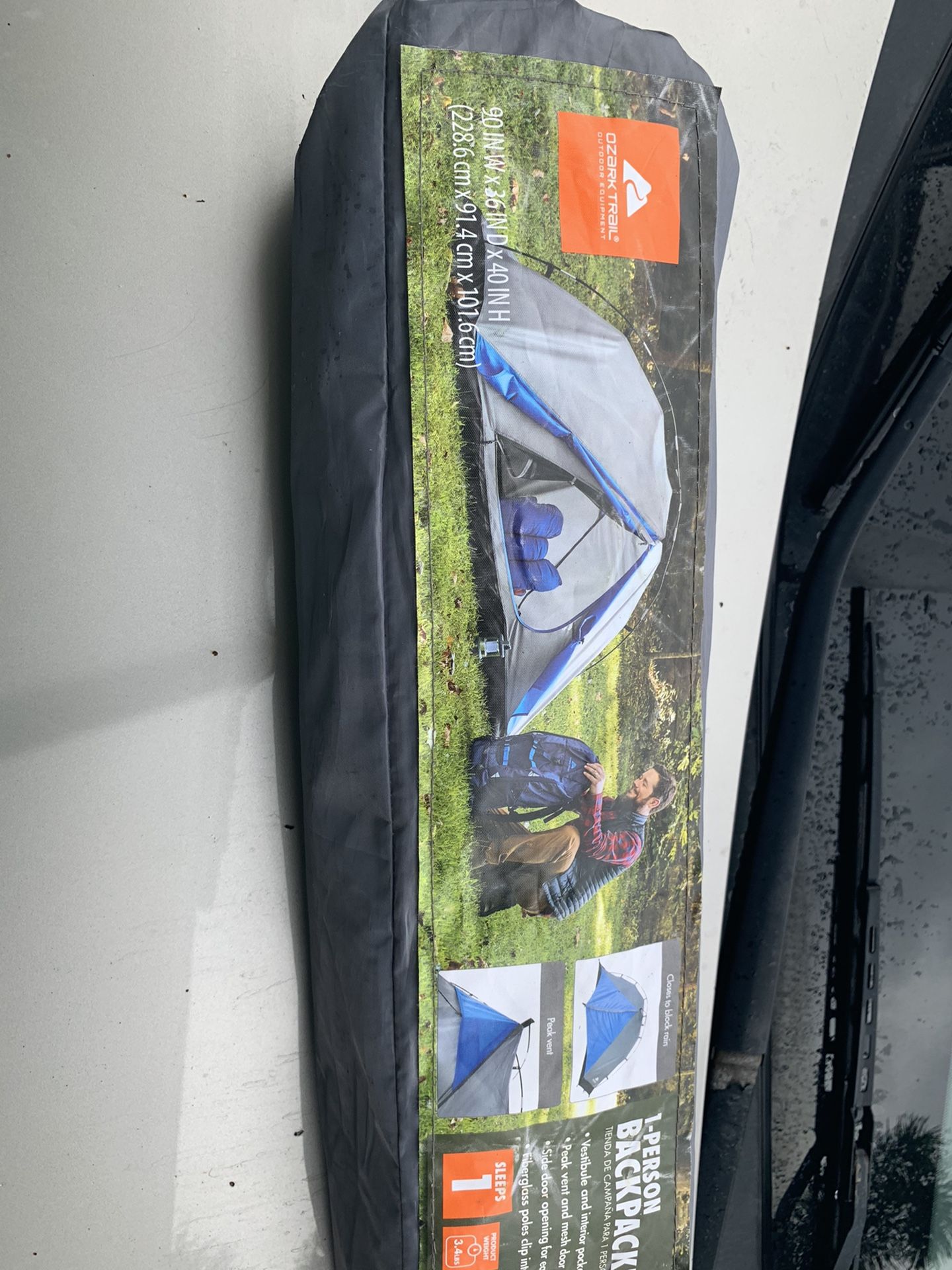 Backpack tent